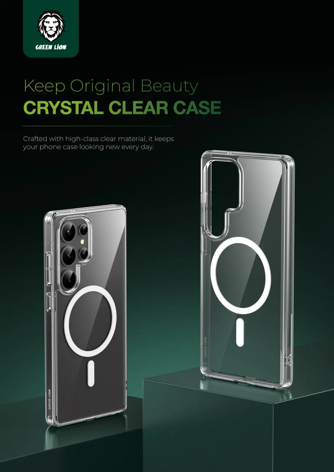 Green Lion MagSafe Crystal Clear – image 7