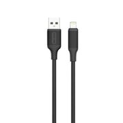 Green Lion Dual QC 3.0 Car Charger 40 W(QC 20 W*2)With USB-Ato Lightning Cable 1 M - Black