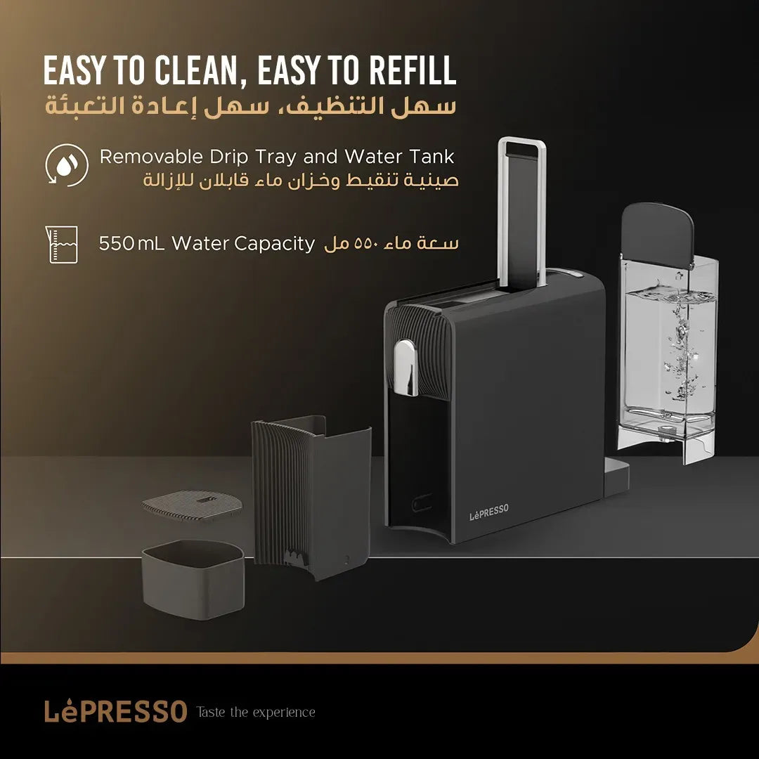 Lepresso Baristo Espresso Machine Nespresso Capsule Compatile - White – image 4