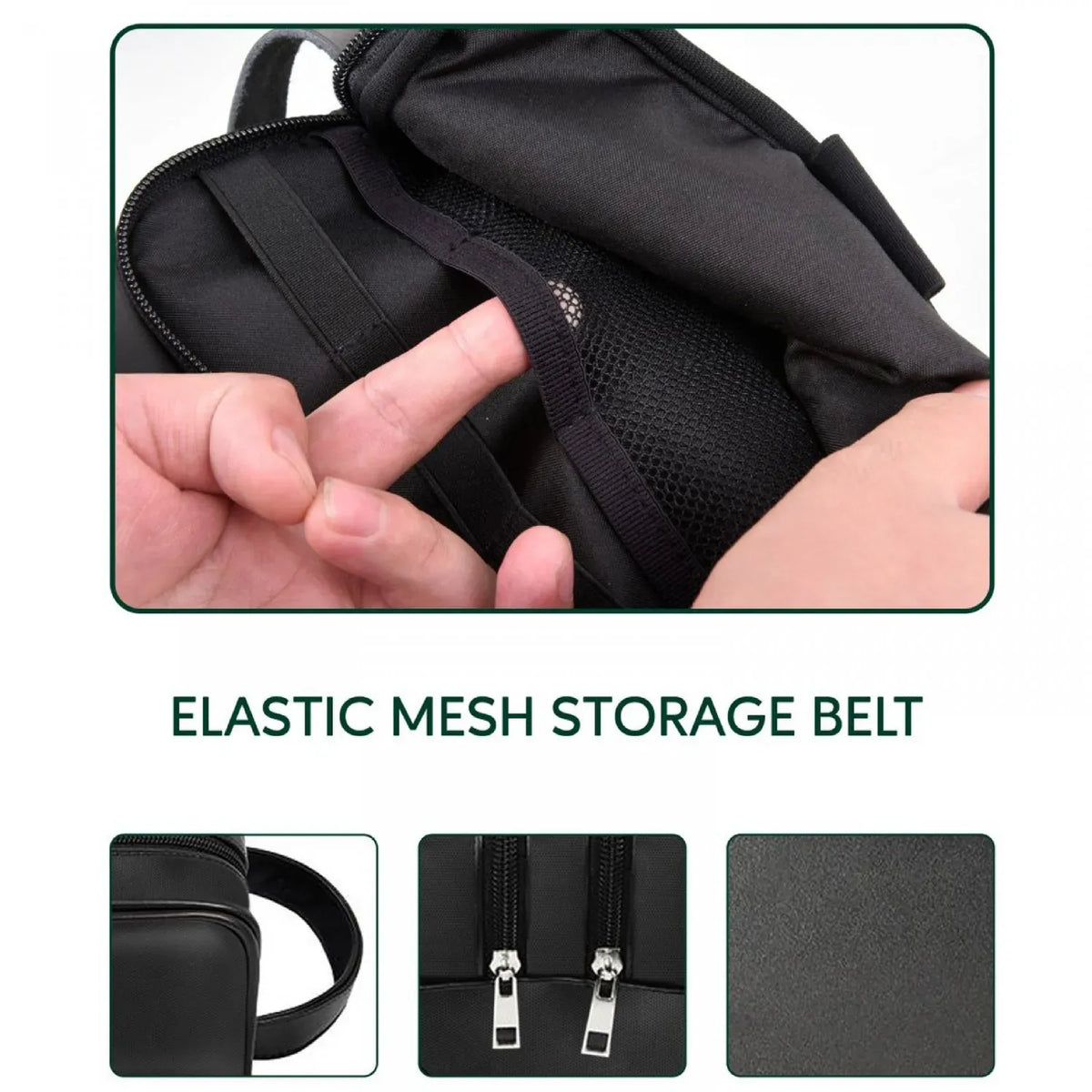 Green Lion Elegant Pouch - Black – image 7