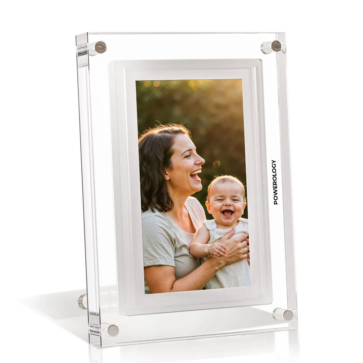 Powerology 10 Smart Frame Digital Photo Display White – image 5