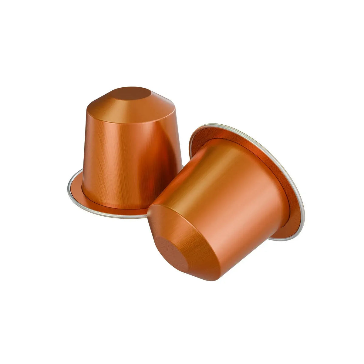 LePresso Aluminum Capsules for Nespresso Blended 10 pc Colombia Gold - Copper