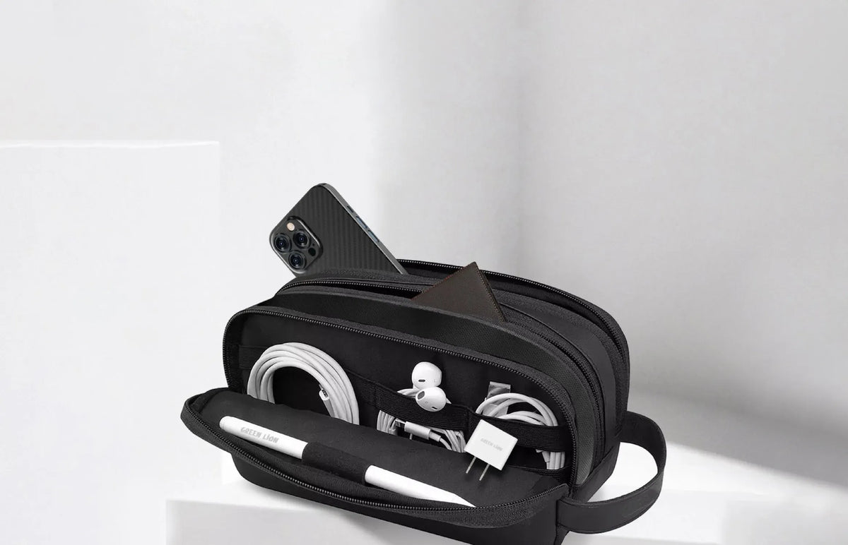Green Lion Elegant Pouch - Black – image 8