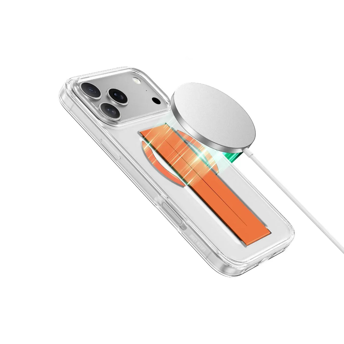 Green Lion Mag Safe Grip Case - Orange Titanium