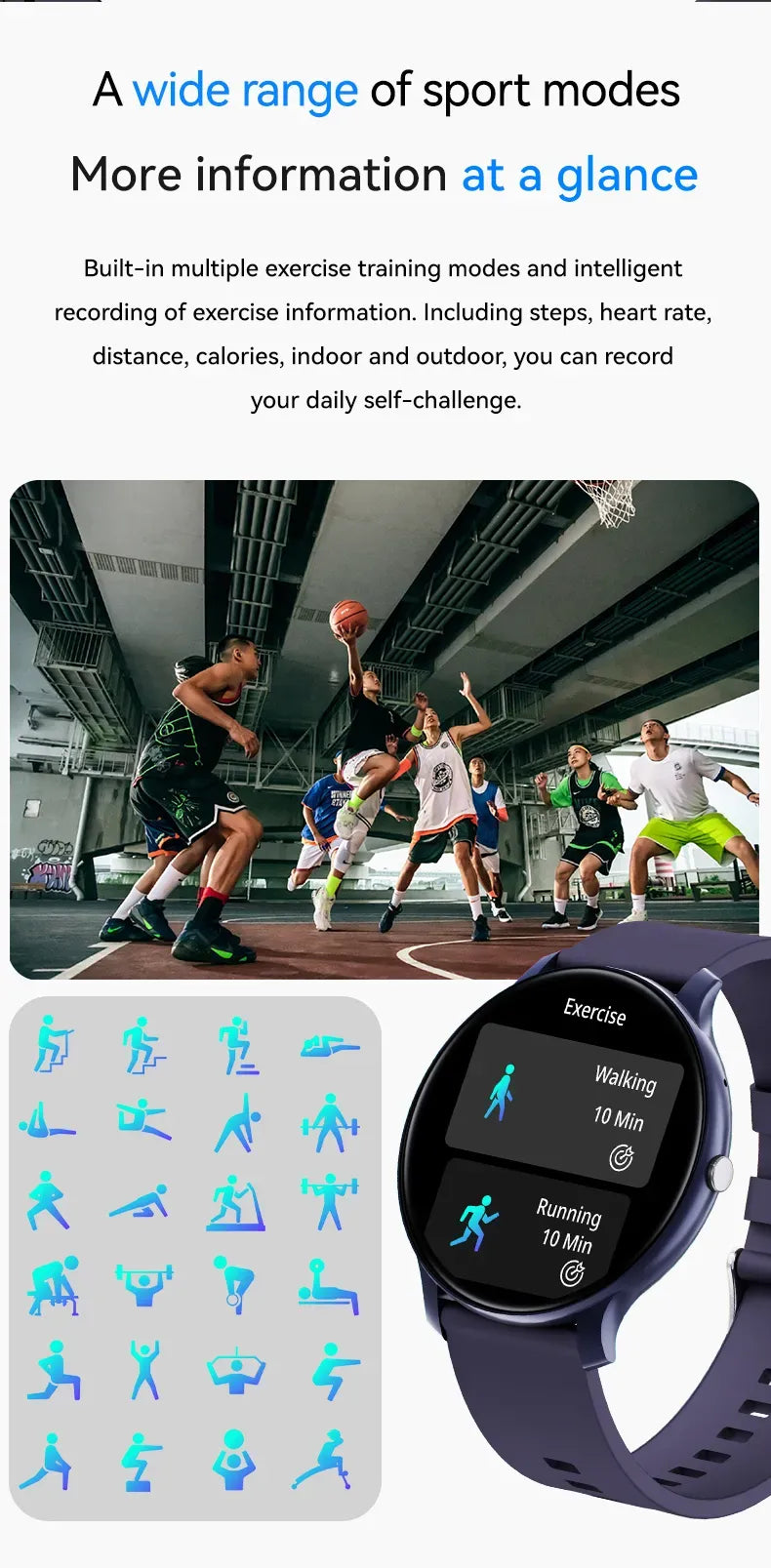 Green Lion GT-FITSmart Watch - BLUE – image 12