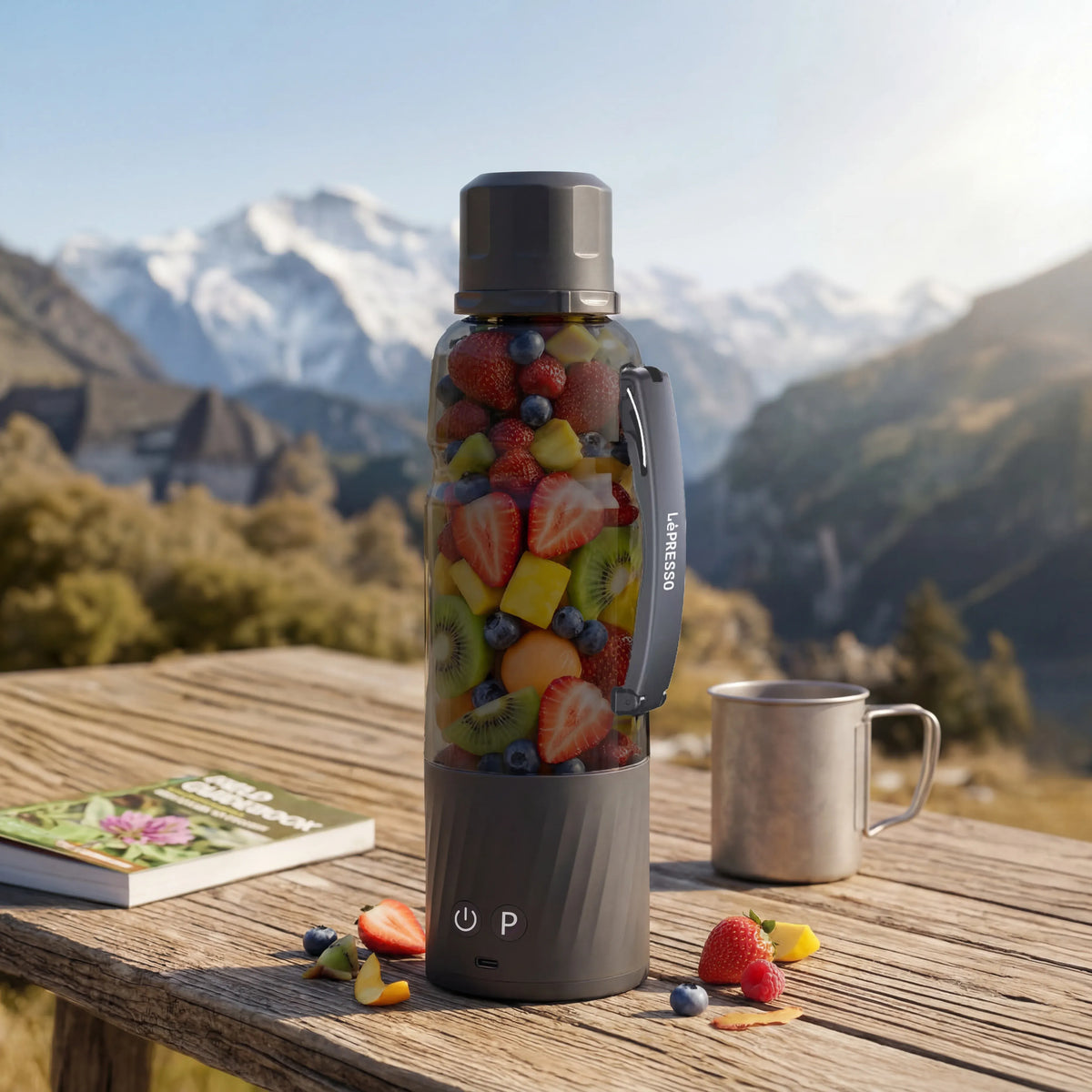 LePresso Juvelix 370w Portable Blender Black – image 11