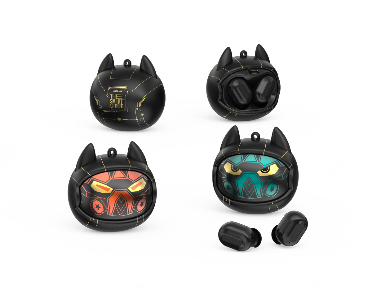 Green Lion Shadow Beats True Wireless Earbuds Black – image 4