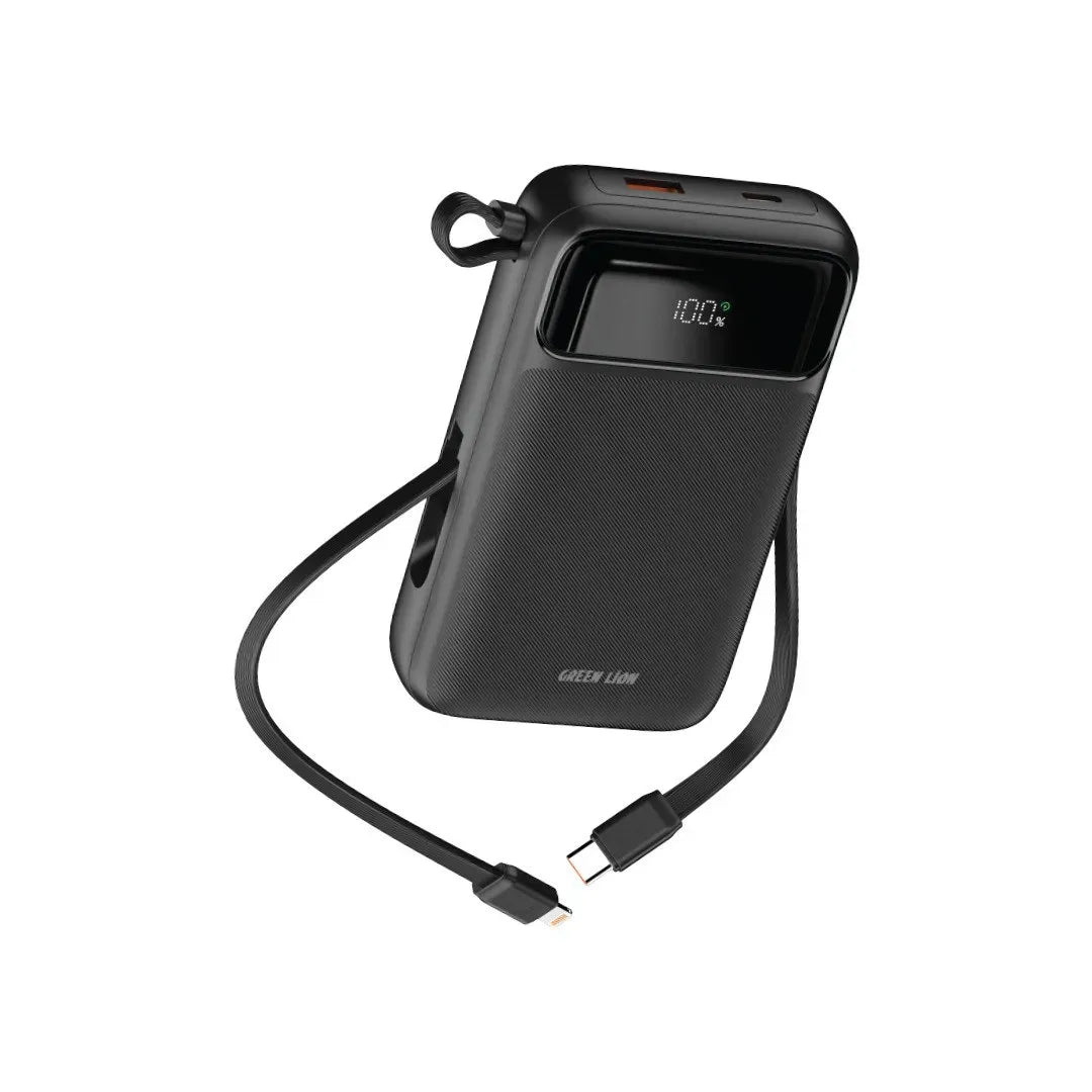 Green Lion Luzern 10000mAh MagSafe Power Bank Black – image 3