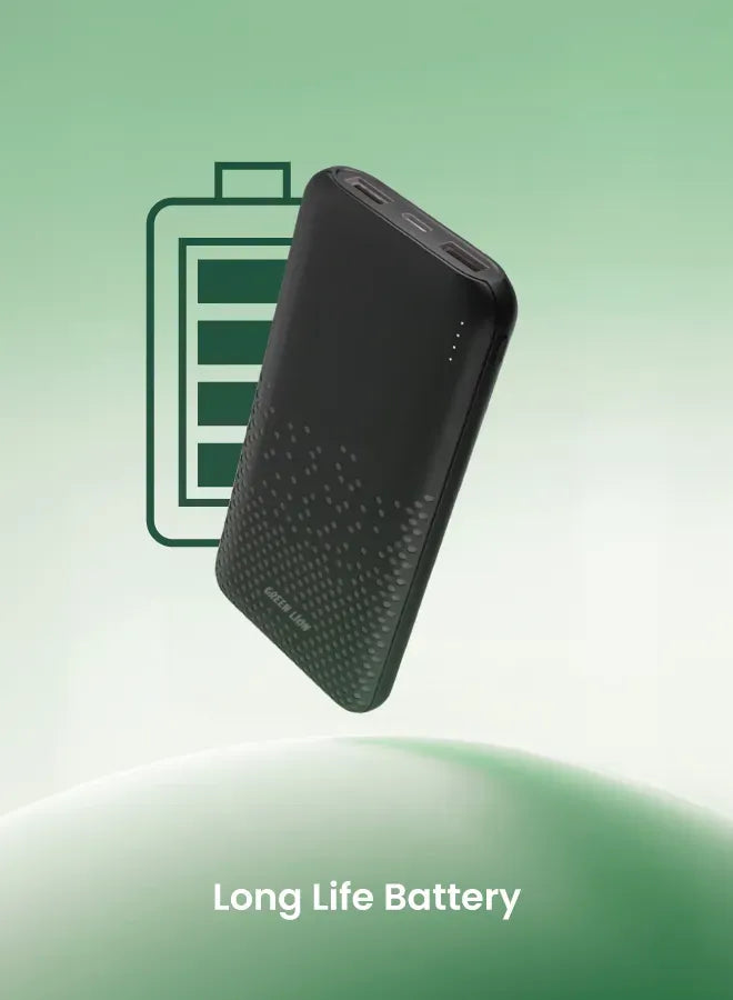 Green Lion Rome Ultra Slim Power Bank 10000mAh Black – image 7