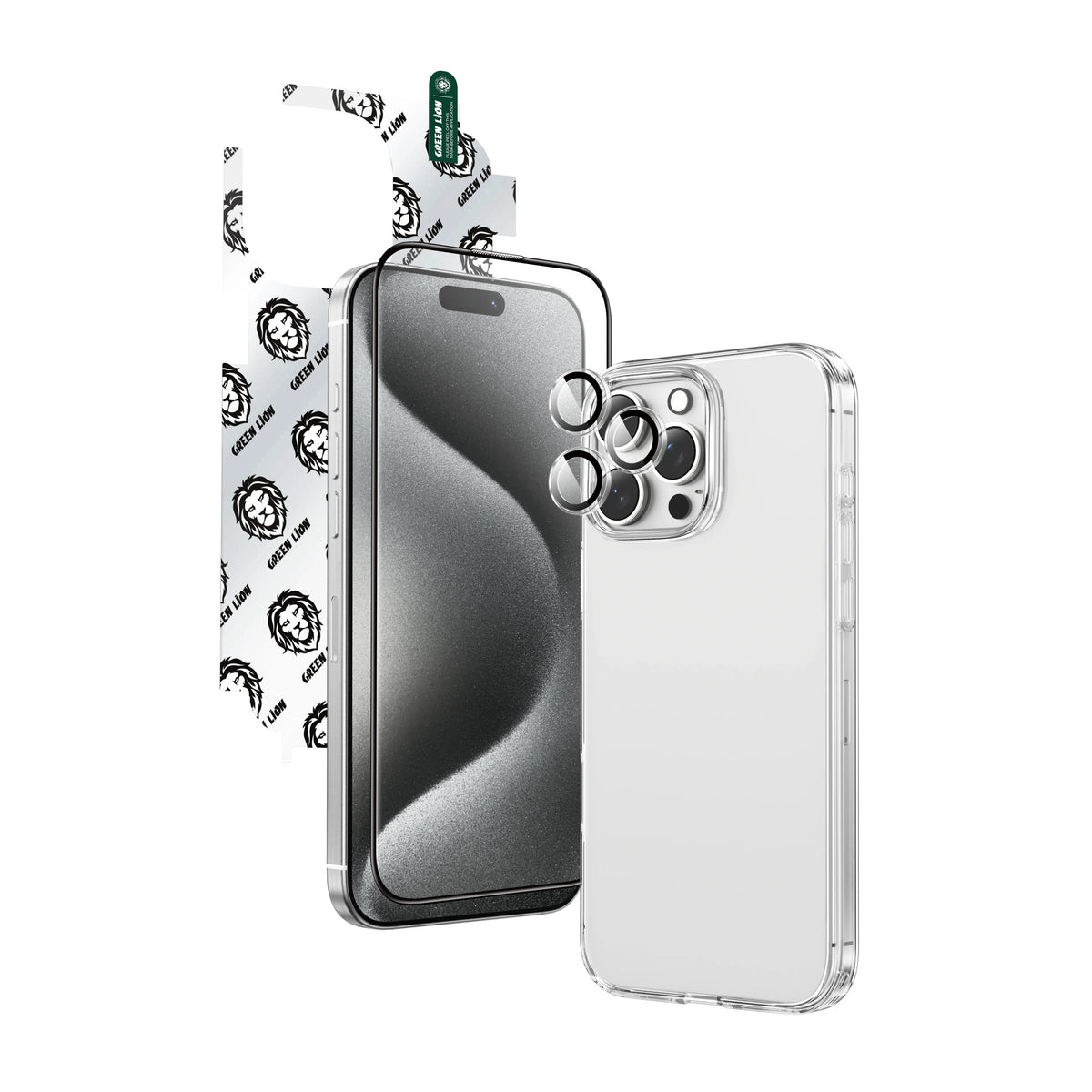 Green Lion 4 In 1 Defender Pack - Transparent – image 1