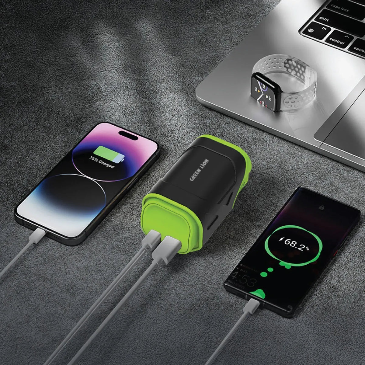 Green Lion Trave-XPower Bank 10000 m Ah - OliveGreen