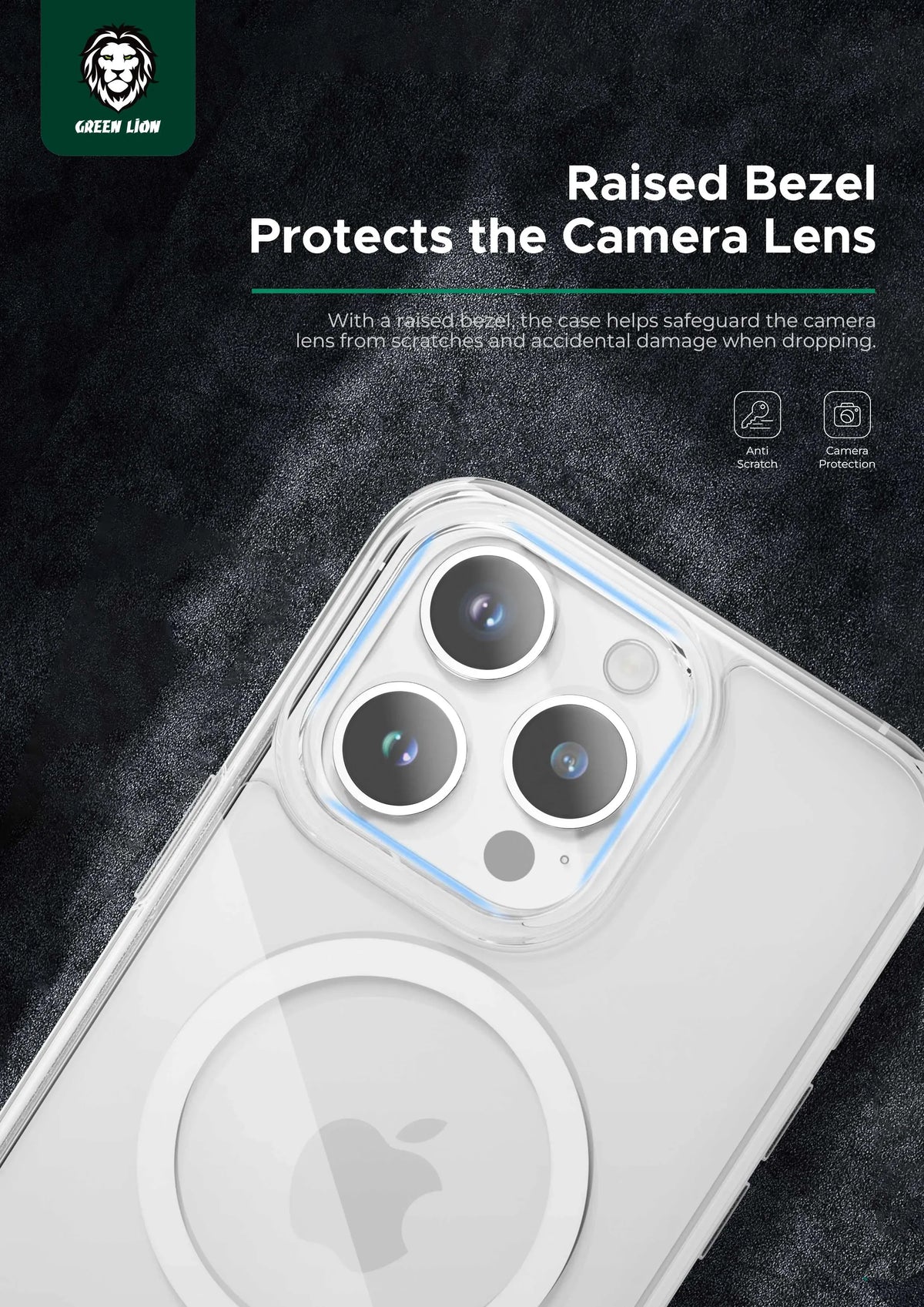 Green Lion Mag Safe Crystal Clear – image 13