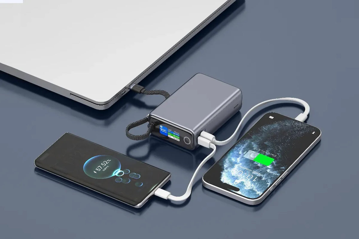 Green Lion Tron XPower Bank 20000 m Ah PD 65 W - Gray – image 2
