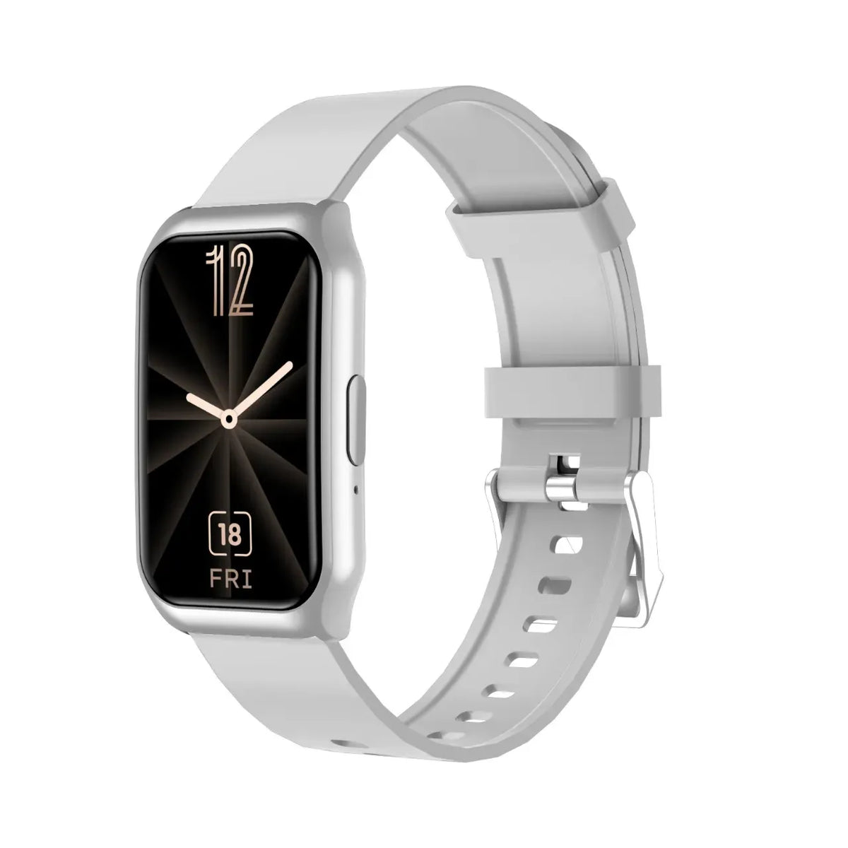 Green Lion Track Fit Smart Watch - Silver – image 2