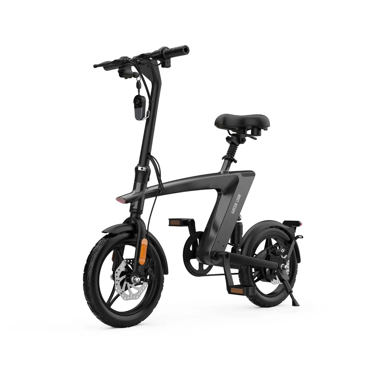 Green Lion GBK-200 Electric Bike 3 Gear Levels 36 V Headlight - Black – image 3