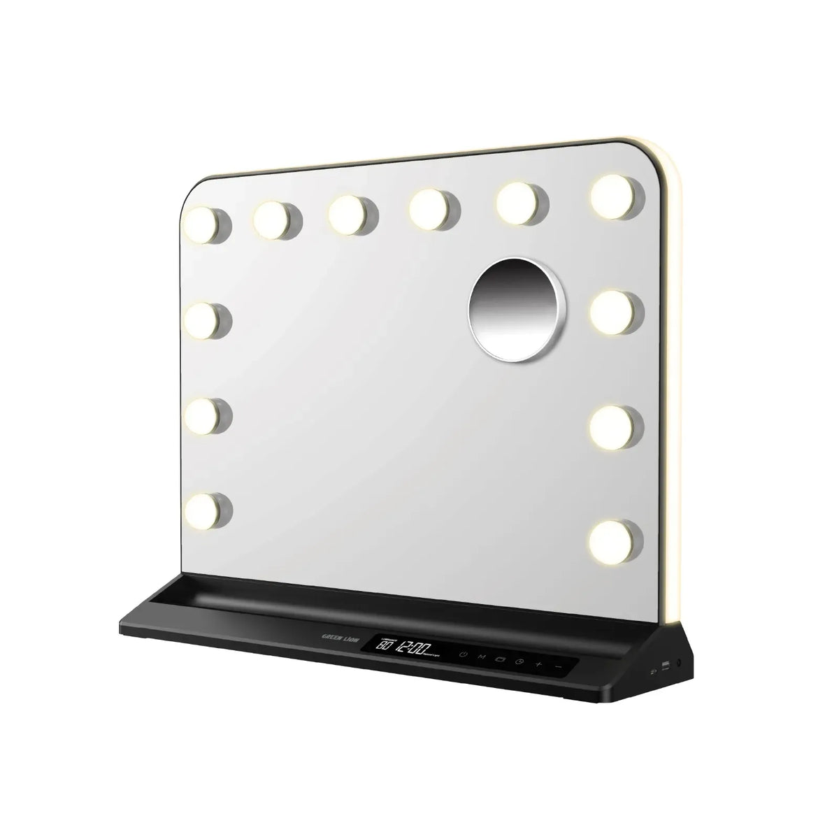 Green Lion Vanity Mirror Black – image 2