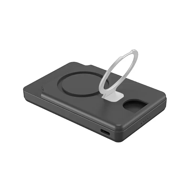 Green Lion MAGNOWallet Find My Power Bank 5000 m Ah - Black – image 4
