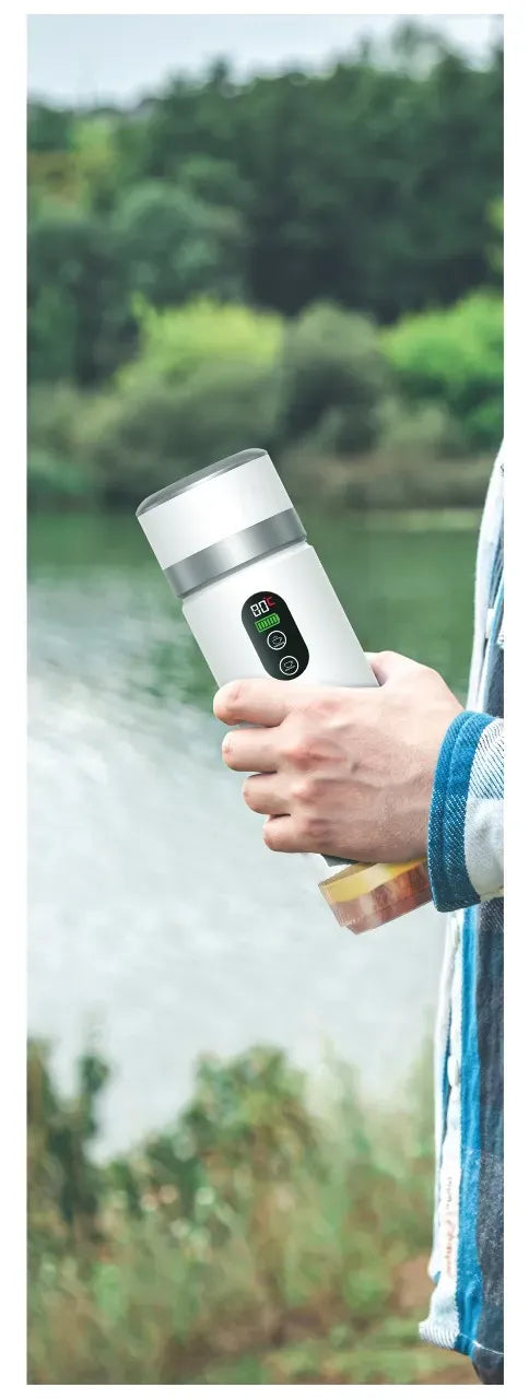 Green Lion Campinas Portable Coffee Maker 80 m L - White – image 2