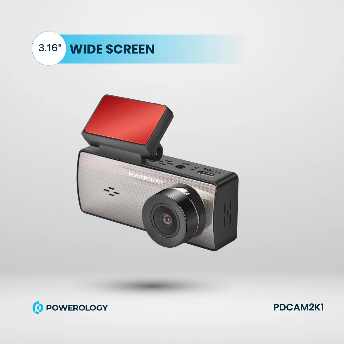 Powerology Dual Recording Dash Camera Black – image 16