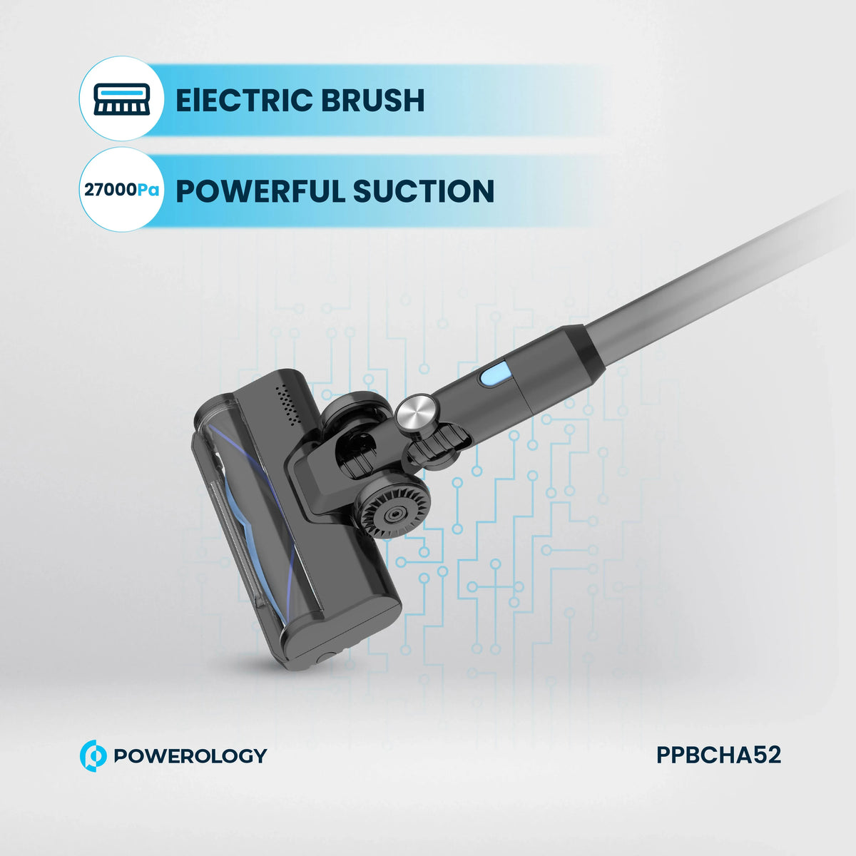 Powerology Cordless Stick Vacuum Black – image 10