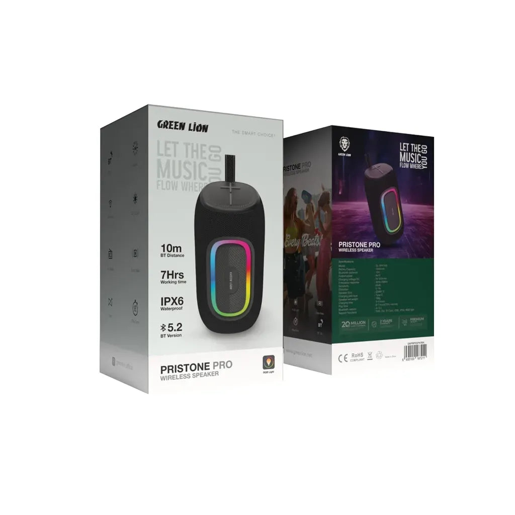 Green Lion Pristone Pro Wireless Speaker - Black – image 2