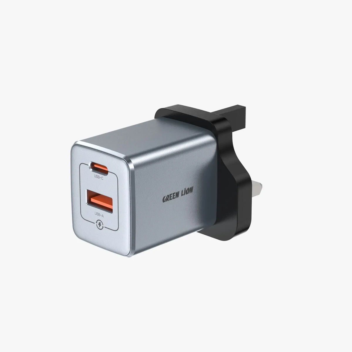 Green Lion Gan Premium Uk Plug Wall Charger Gray – image 5