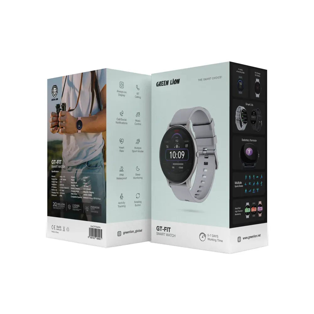 Green Lion GT-FITSmart Watch - Silver – image 13