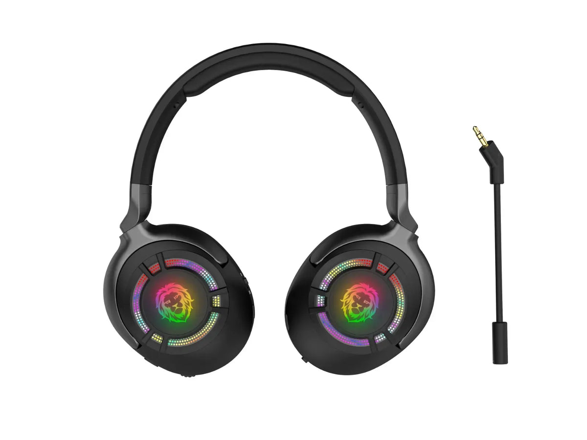 Green Lion Shadow Anc Gaming Headset Black – image 6