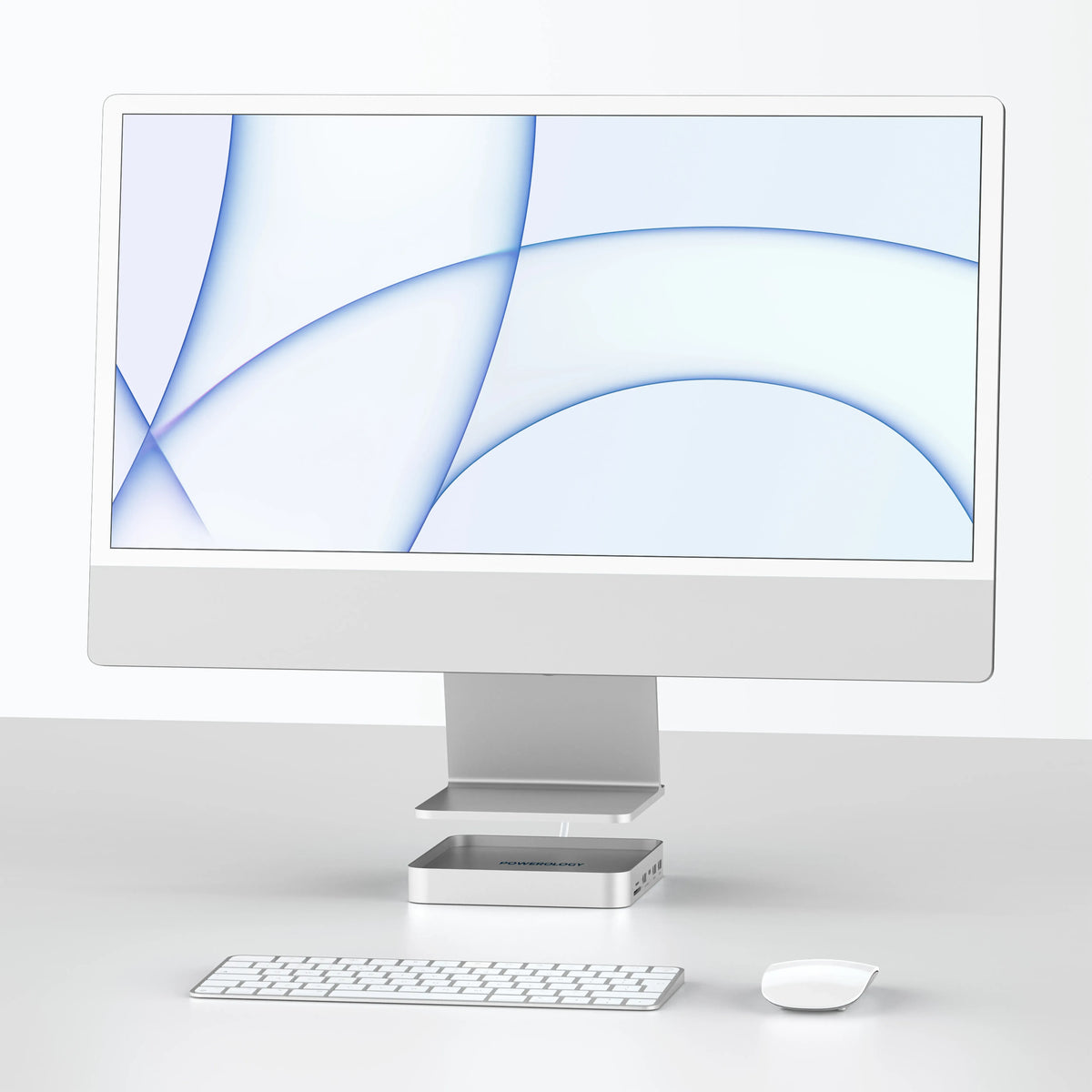 Powerology Imac 24 Inch USB C Dock with Ssd Enclosure 10gbps Gray – image 13