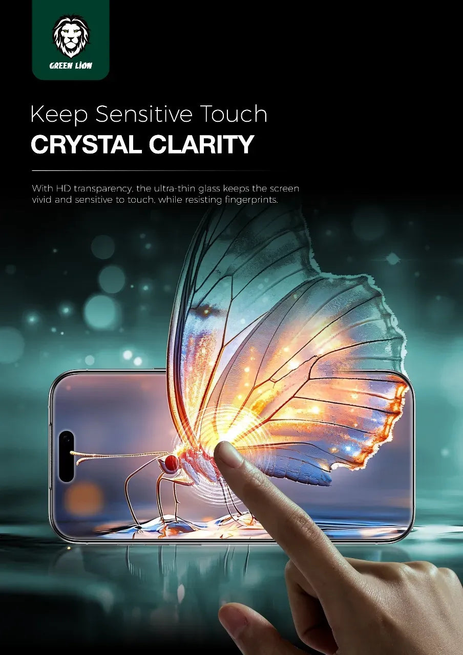Green Lion SIRLouis 3 D Curved Screen Protector - Clear – image 5