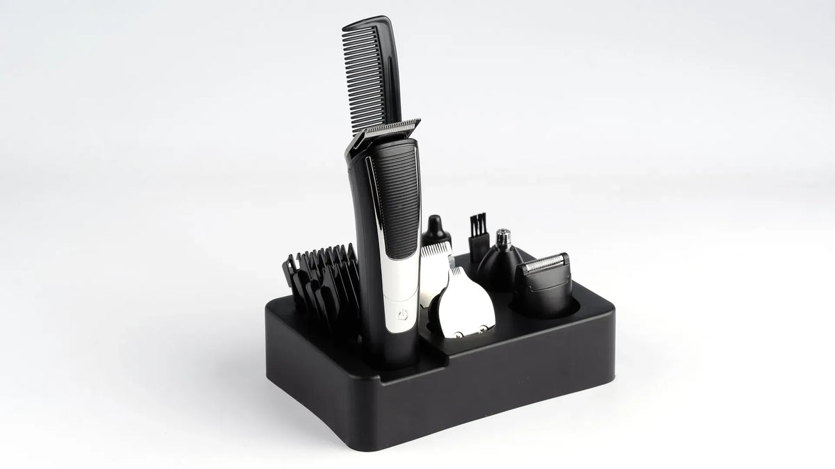 Green Lion 5 in 1 Grooming Set 600mAh Black – image 3