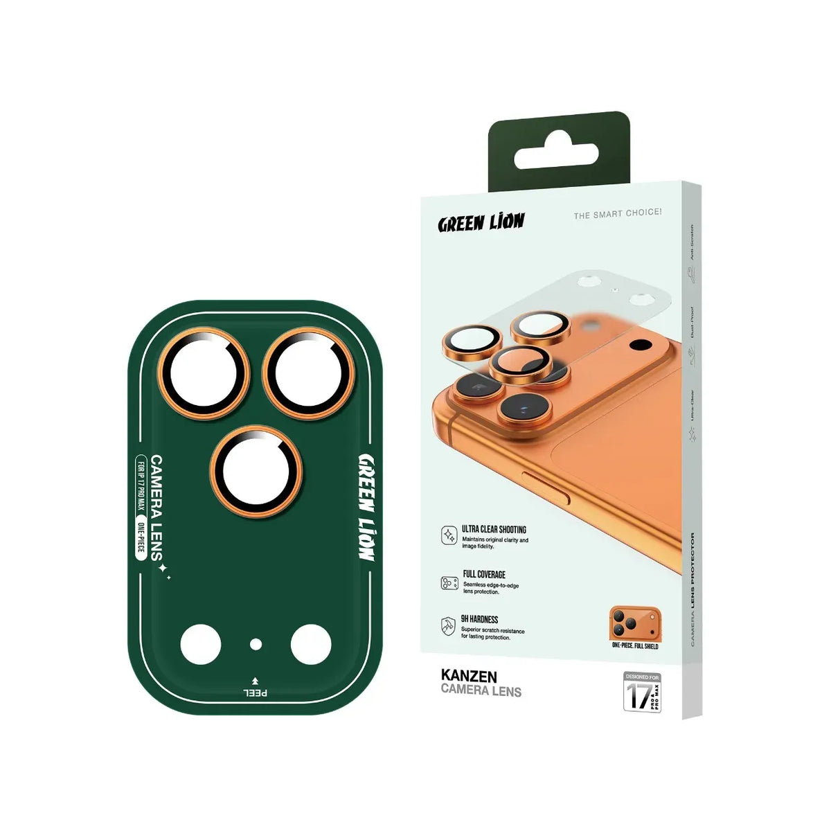 Green Lion Kanzen Camera Lens - Orange