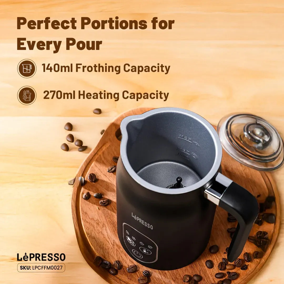 LePresso Four Froth Milk Frother Black – image 11