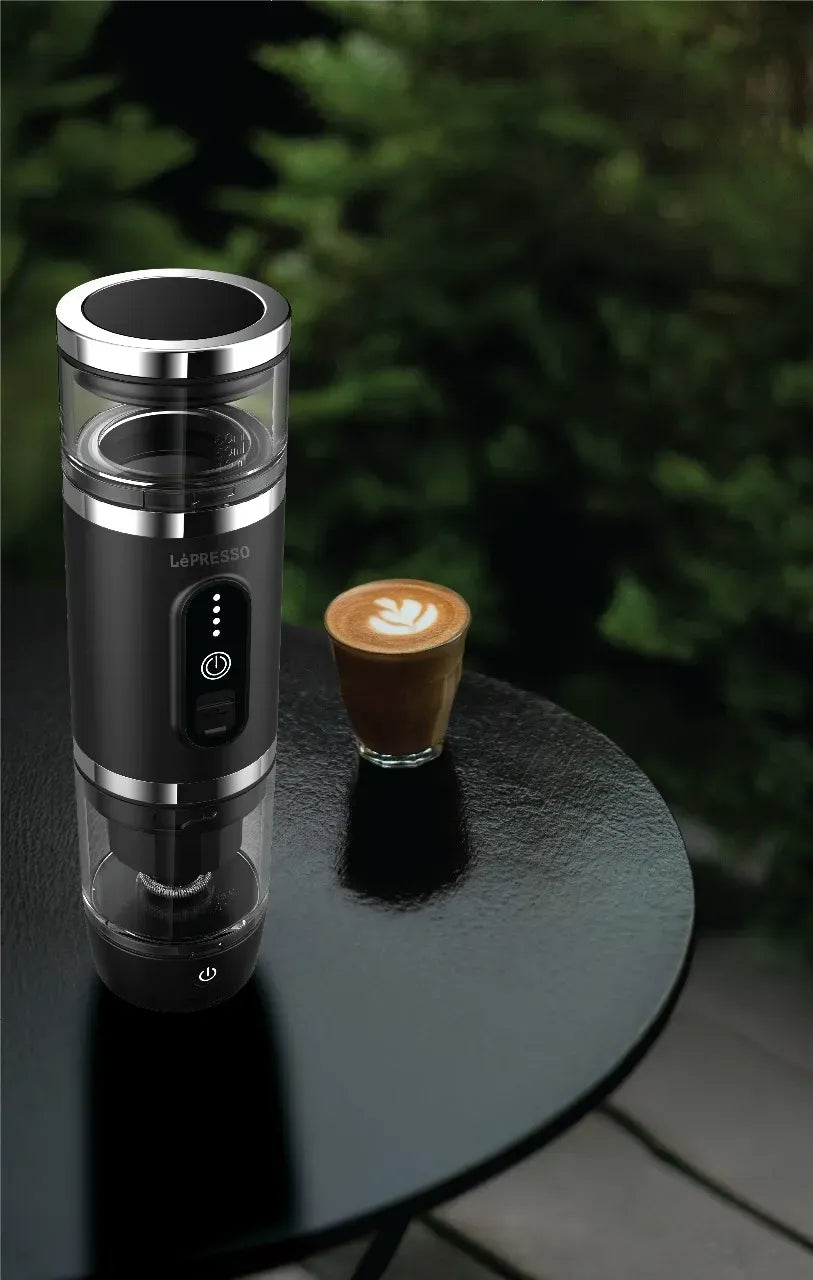LePresso 4 in 1 Portable Coffee Machine - Black