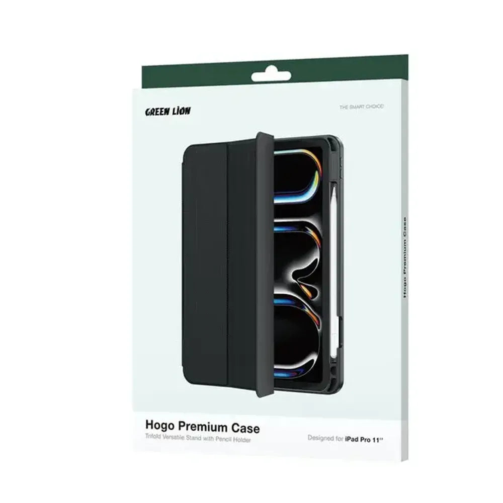Green Lion Hogo Premium Casewith Pencil Holder - Black – image 3