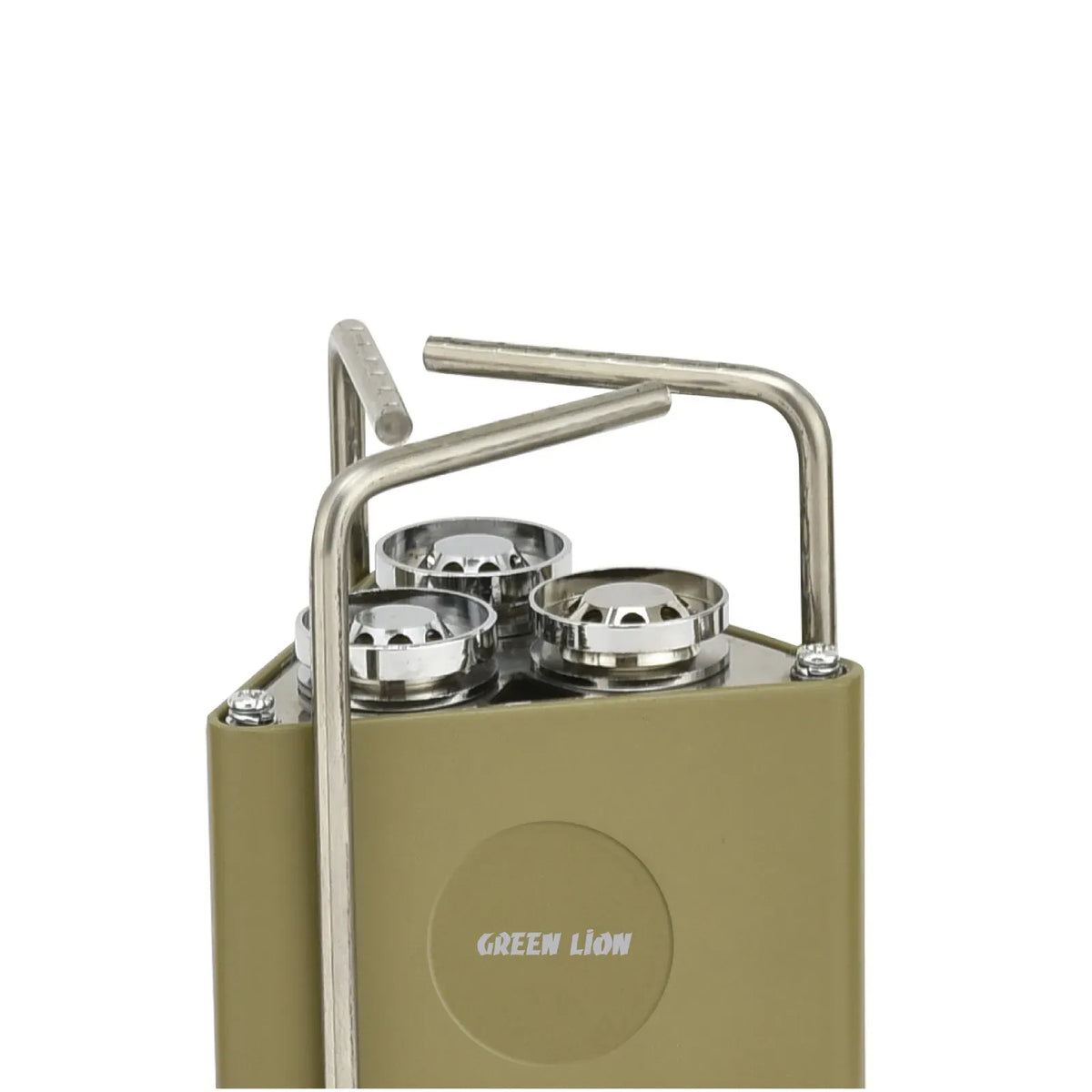 Green Lion 3 Burner Foldable Camping Stove Khaki – image 2