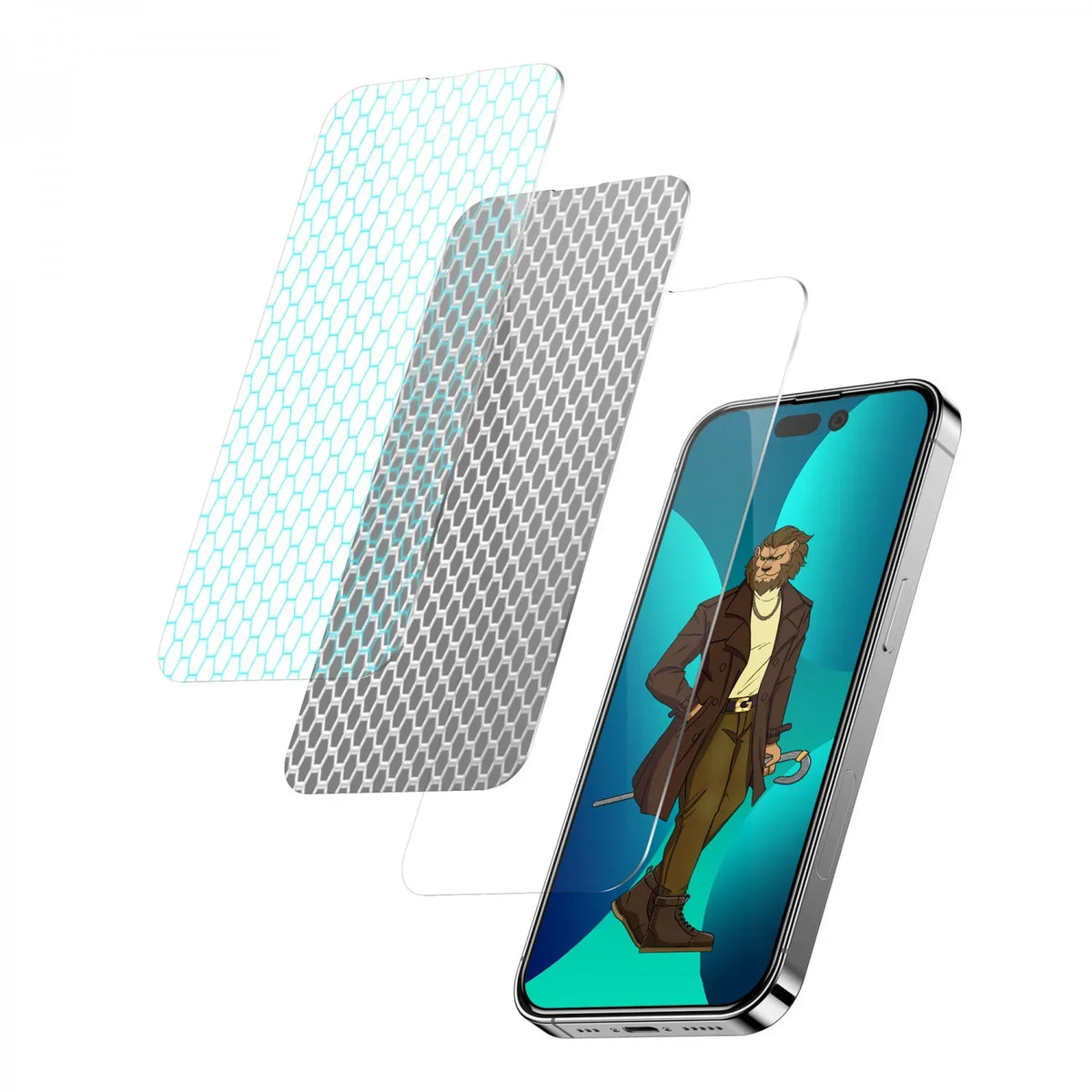 Green Lion 3 DCurved Pro Advanced Round Edge Glass - BlackEdge/ Clear – image 7