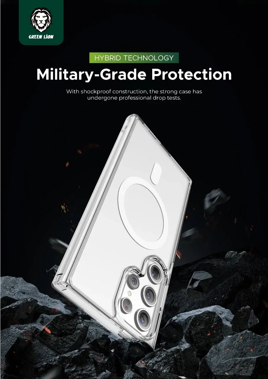 Green Lion Mag Safe Crystal Clear Ultra Drop Protection Case – image 10