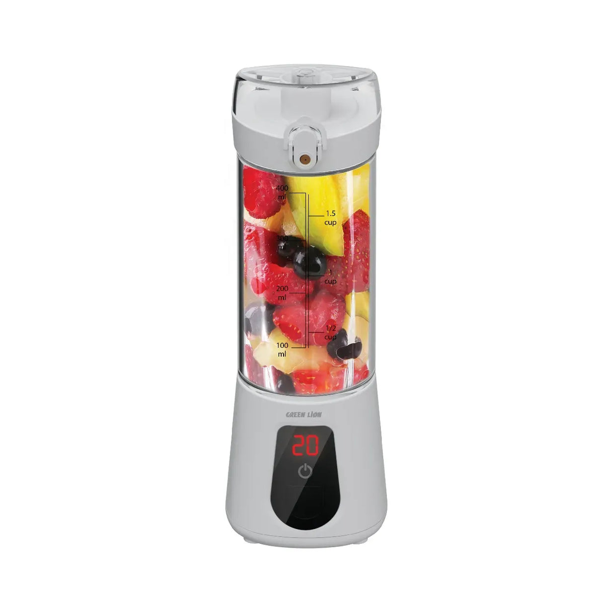 Green Lion Juice Mate Pro Portable Juicer 470 m L - White – image 3
