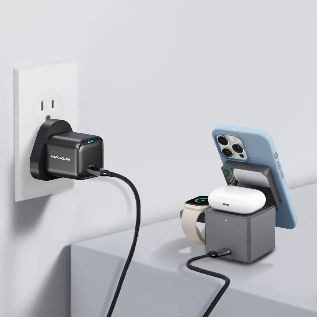 Powerology Ultra Compact Gan Charger Black – image 4