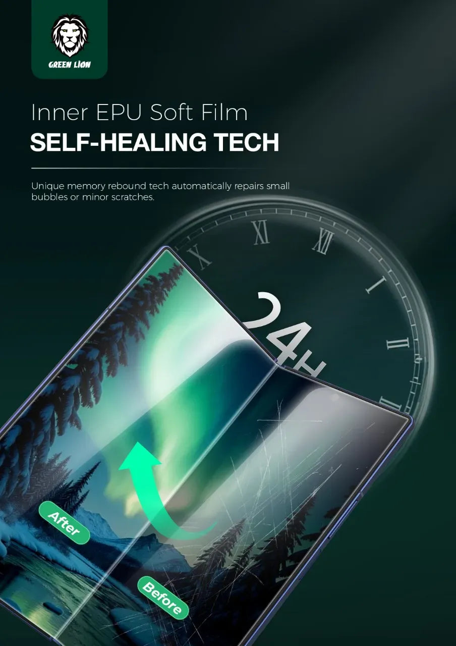 Green Lion Fold Protection Pack for Z Fold 7 Clear – image 6