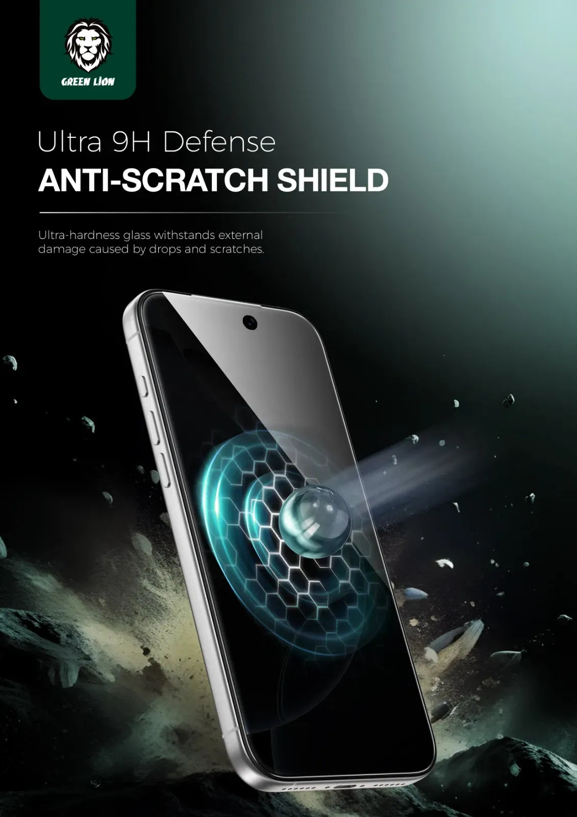 Green Lion 9 HSteve Privacy Screen Protector - Black Edge/Privacy – image 5