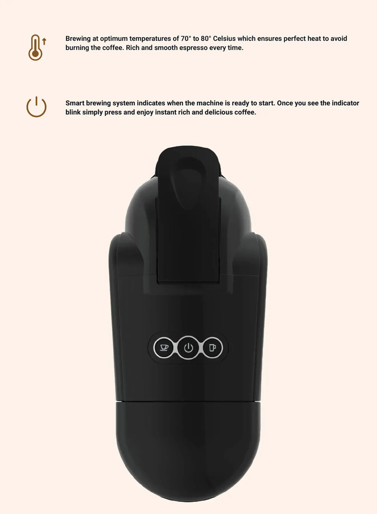 LePresso Lieto Multi-Capsule Coffee Machine - Black – image 2