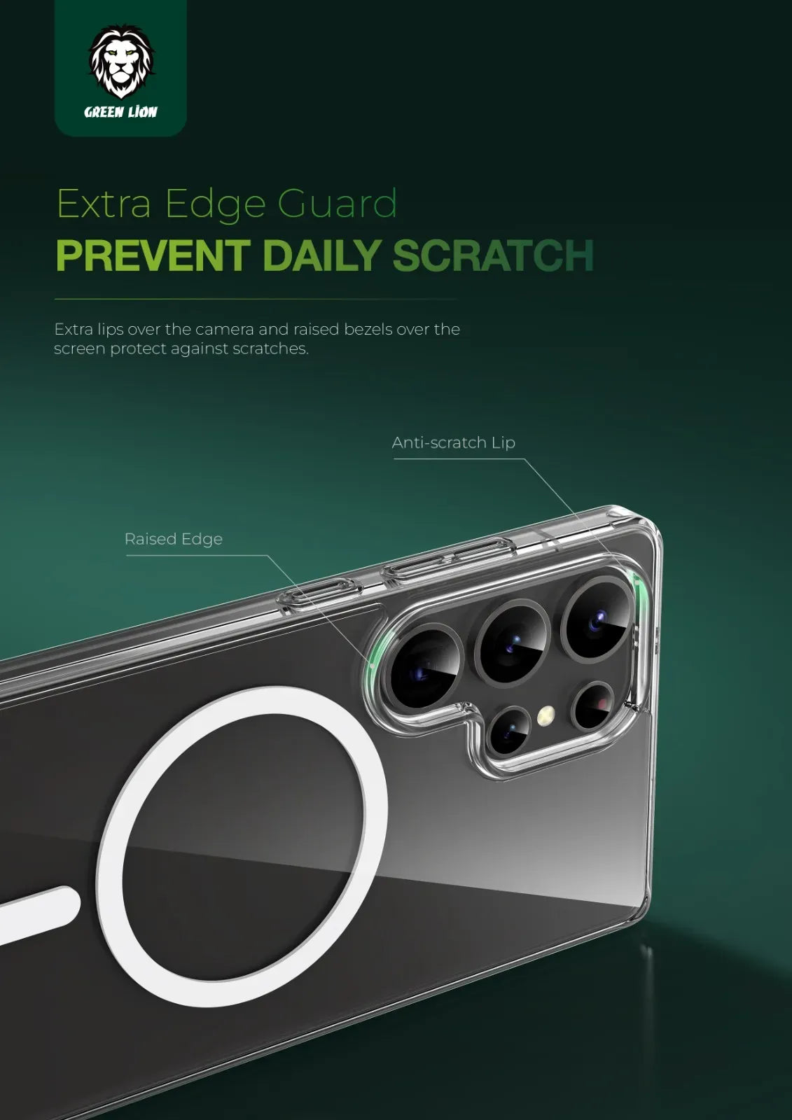 Green Lion MagSafe Crystal Clear – image 6