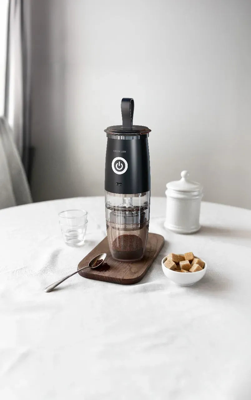 Green Lion Portable Coffee Grinder Black – image 7