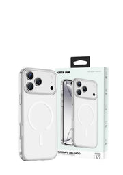 Green Lion Mag Safe Delgado Case - Clear