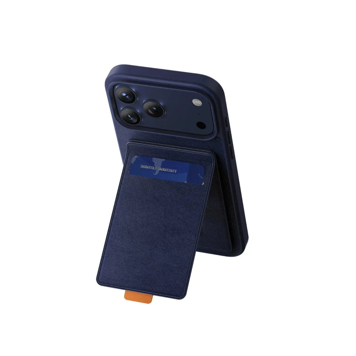 Green Lion Regal MagSafe Leather Case With Card Holder - Blue – image 3