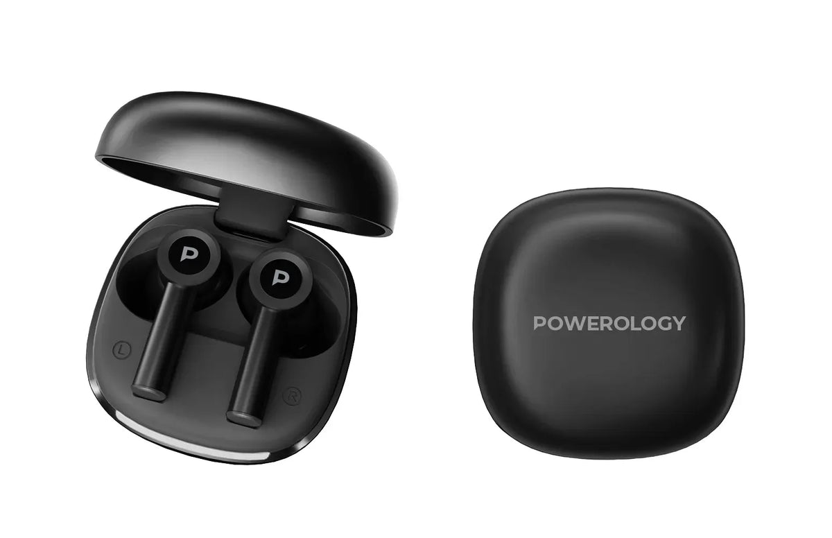 Powerology SABA In-Ear Wireless Earbuds - Black – image 4