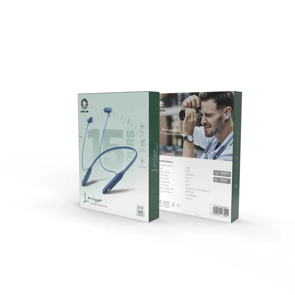 Green Lion Larissa Wireless Neckband - Blue – image 2