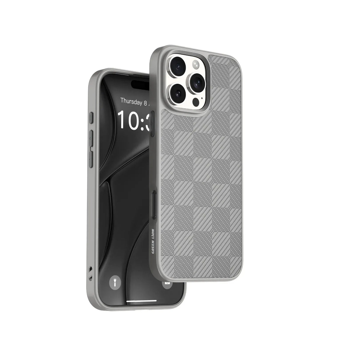 Green Lion Hybrid Shield Case - Gray